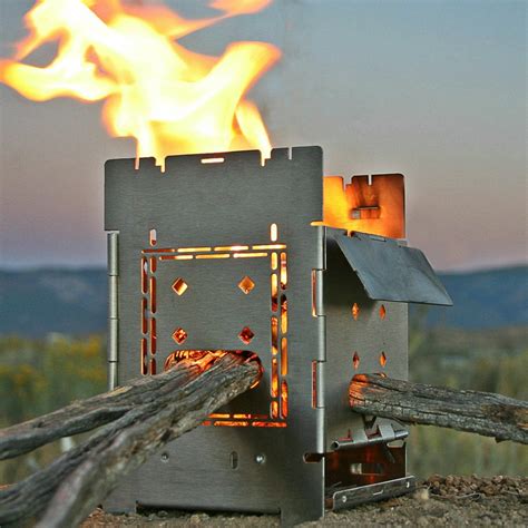 camp fire box 2 x 4 with steel top|firebox modular stove kit.